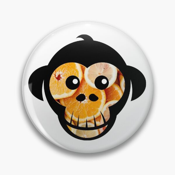 Item preview, Citrus Monkey Face designed and sold by BuzzySpaceBee.