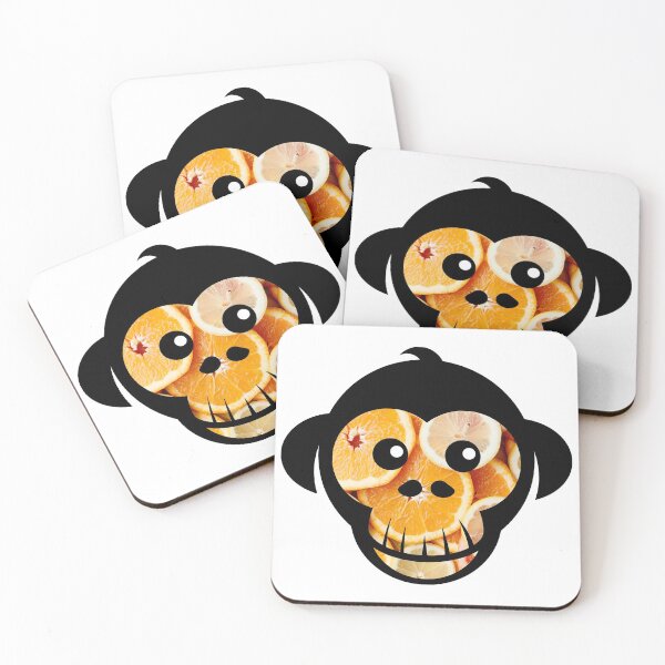 Item preview, Citrus Monkey Face designed and sold by BuzzySpaceBee.