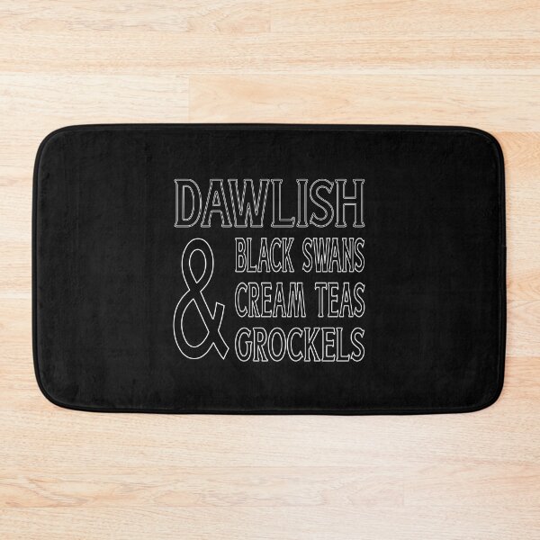 Item preview, Dawlish Black Swans Cream Teas & Grockels designed and sold by GACreative63.
