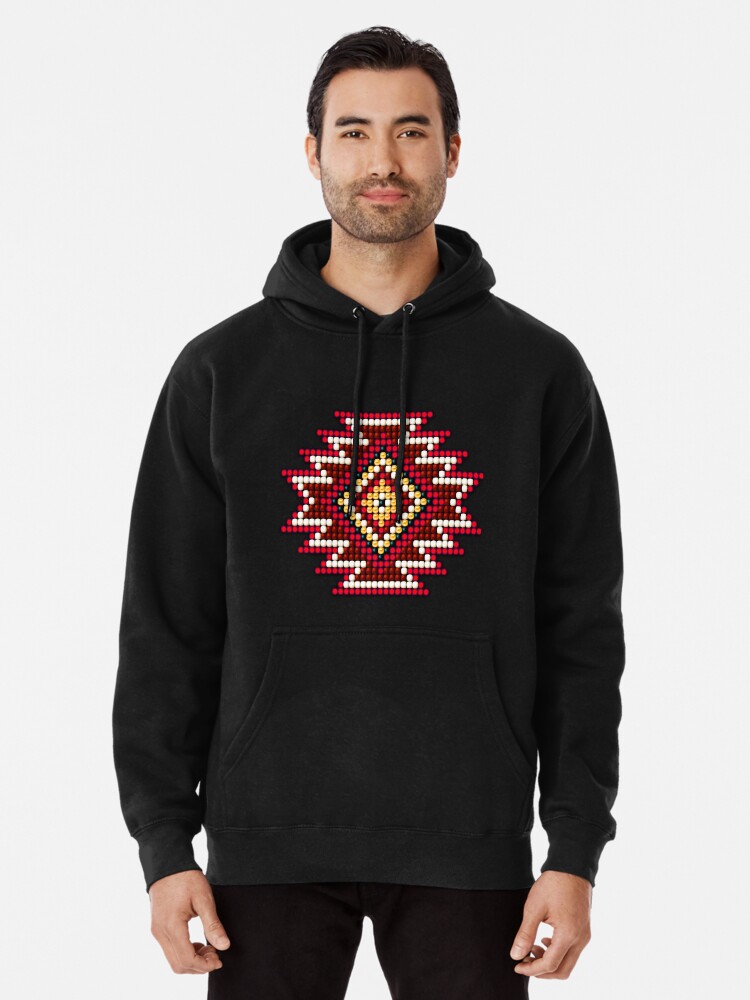 native american style hoodie