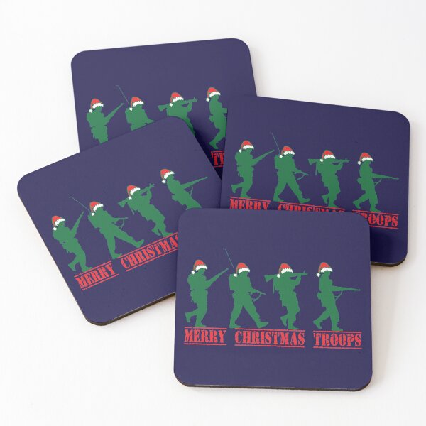 Item preview, Merry Christmas Troops designed and sold by OrnamentallyYou.