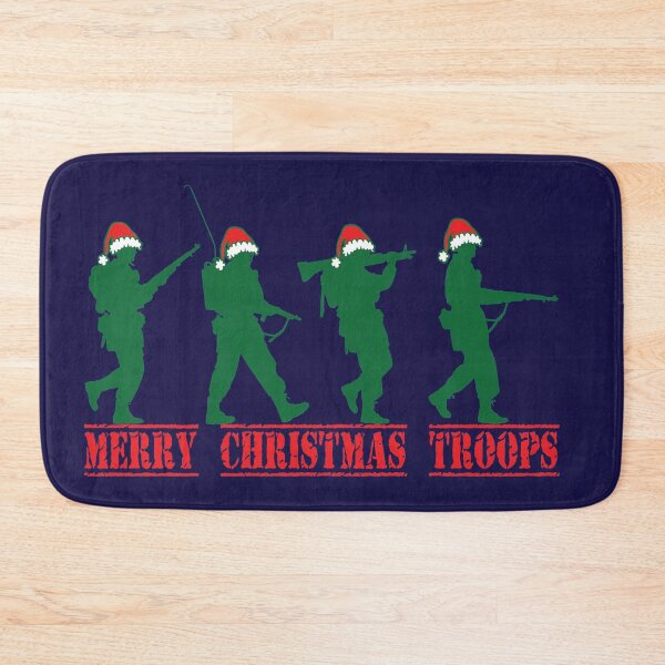 Item preview, Merry Christmas Troops designed and sold by OrnamentallyYou.