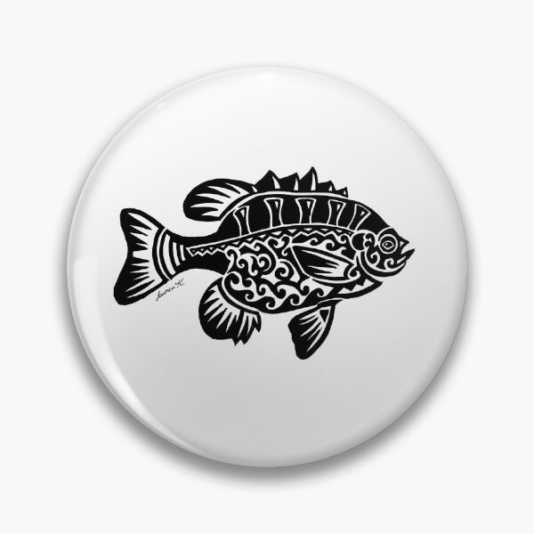 Item preview, Bluegill Tribal Design  designed and sold by KitayamaDesigns.