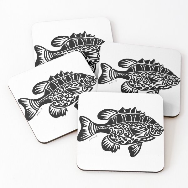 Item preview, Bluegill Tribal Design  designed and sold by KitayamaDesigns.