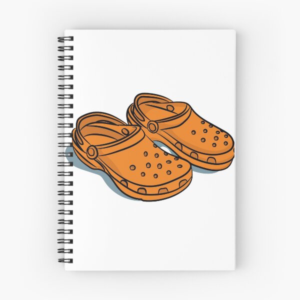 Item preview, Orange Crocs Shoe designed and sold by the_ graphicsgal.