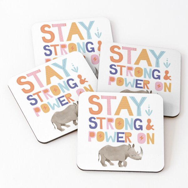 Item preview, Stay strong & power on designed and sold by Bhavna111.