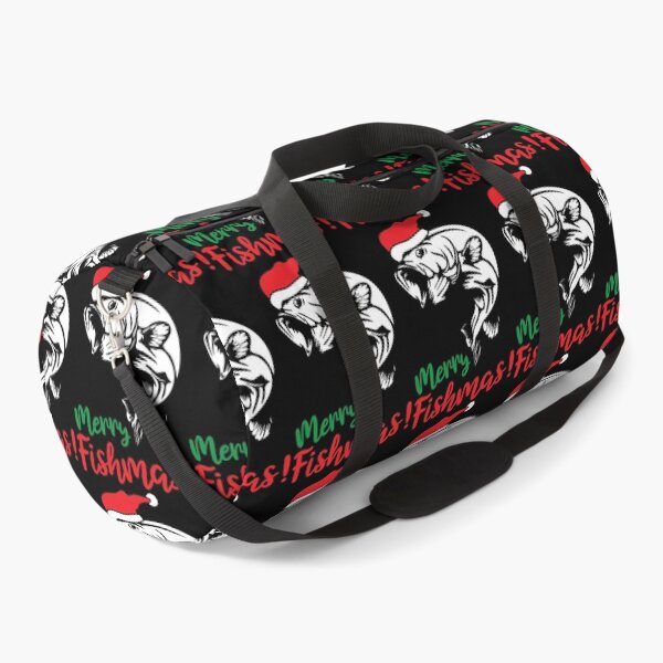 Item preview, Merry Fishmas Funny Fishing Christmas designed and sold by OrnamentallyYou.