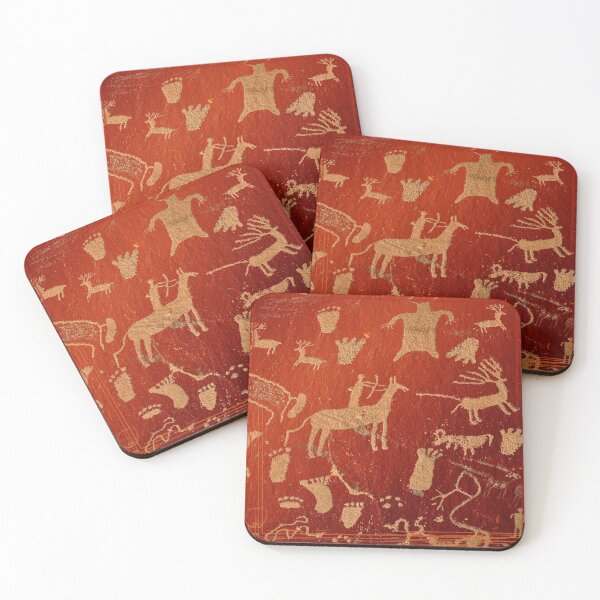 Item preview, Petroglyphs on newspaper rock at Canyonlands national park designed and sold by flariv.