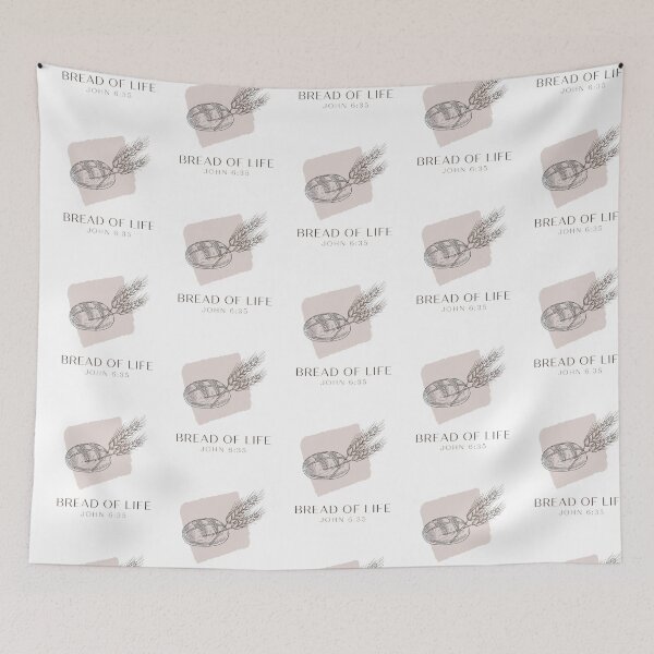Item preview, Bread of life John 6:35 designed and sold by missionbear.