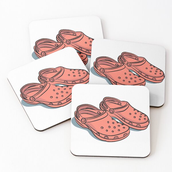 Item preview, Peach Crocs Shoe designed and sold by the_ graphicsgal.
