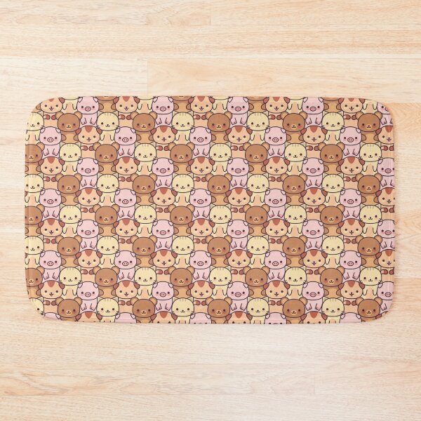 Item preview, Cute Kawaii Kids Animal Pattern designed and sold by spezoinks.