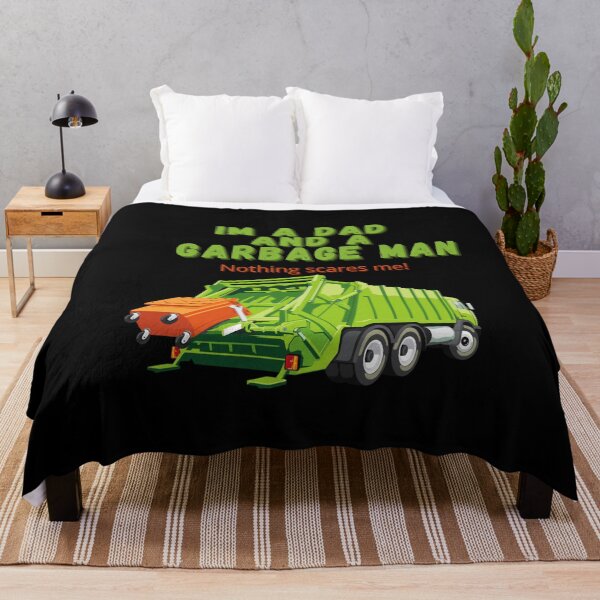 Item preview, I'm a dad and a garbage man, nothing scares me designed and sold by FACELESS MONKEY.
