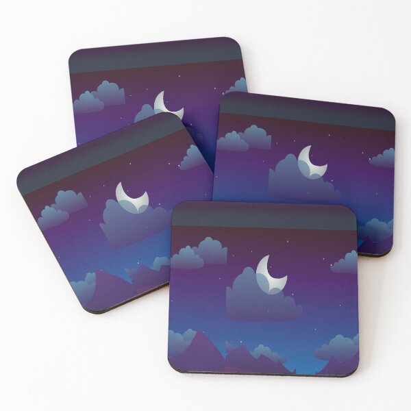 Item preview, Moonlit Mountains Graphic Design  designed and sold by JMWCD.