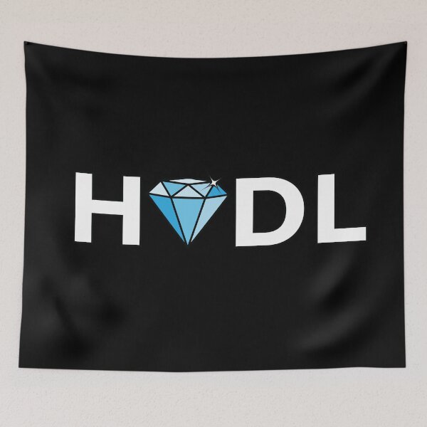 Item preview, Hodl Diamond Crypto Hands Bitcoin designed and sold by JustLivinLife.