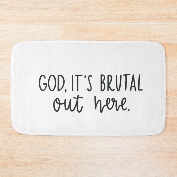 Item preview, god, its brutal out here designed and sold by sarahlynndesign.