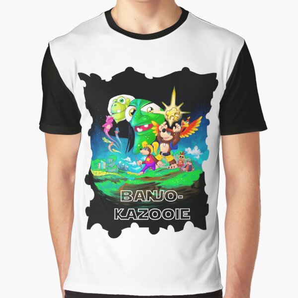 Artikel-Vorschau von Banjo Kazooie (mit Rand), designt und verkauft von GamesRockDesign.