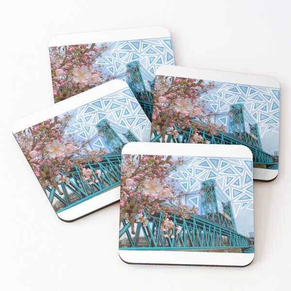 Item preview, Portland Oregon Waterfront Landscape  designed and sold by JAWSCreatives.