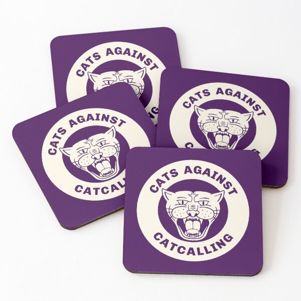 Item preview, Cats Against Catcalling designed and sold by Picket Club.