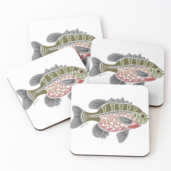 Item preview, Colored Bluegill Tribal Design  designed and sold by KitayamaDesigns.