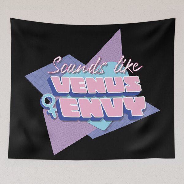 Item preview, "Sounds Like Venus Envy" Retro Pastel Vaporwave Heart designed and sold by XXRebellion.