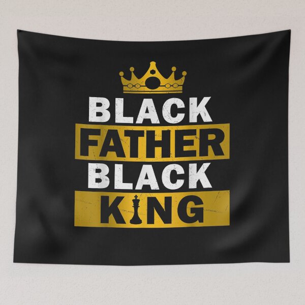 Item preview, Black Father Black King African American Dad Father's Day T-Shirt designed and sold by Connect-Sparkta.