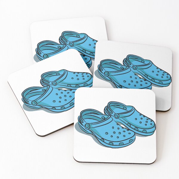 Item preview, Blue Crocs Shoe designed and sold by the_ graphicsgal.