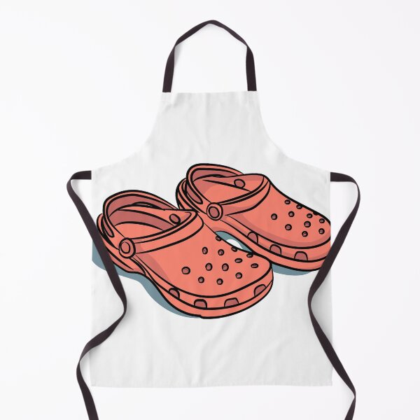 Item preview, Peach Crocs Shoe designed and sold by the_ graphicsgal.