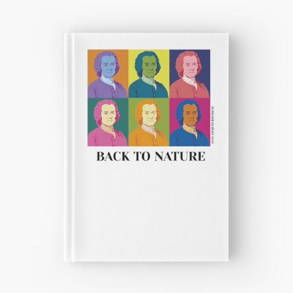 Item preview, philosopher, pop art Jean Jacques Rousseau, back to nature designed and sold by challengecafe.