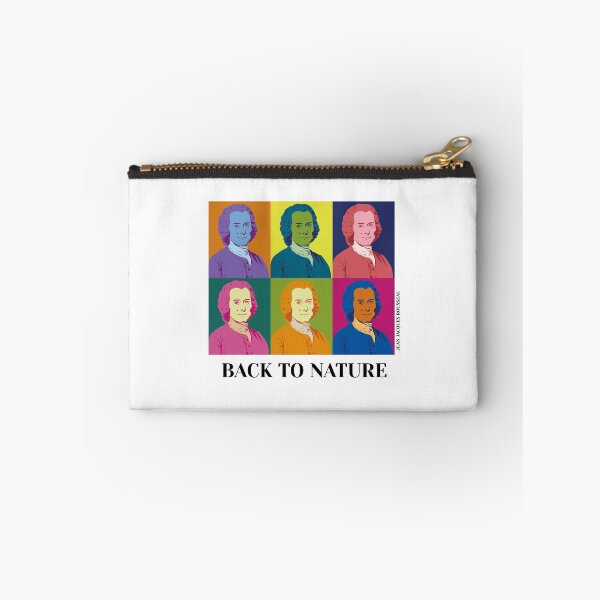 Item preview, philosopher, pop art Jean Jacques Rousseau, back to nature designed and sold by challengecafe.