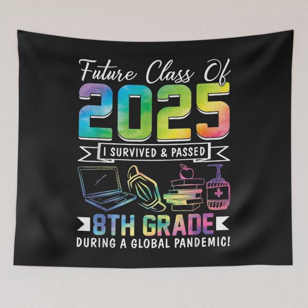 Item preview, Future Class Of 2025 I Survived Passed 8th Grade Graduation T-Shirt designed and sold by Connect-Sparkta.