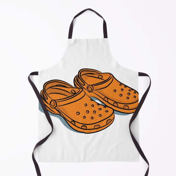 Item preview, Orange Crocs Shoe designed and sold by the_ graphicsgal.