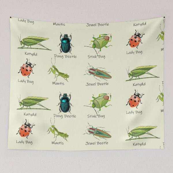 Item preview, Myriad of Bug Species designed and sold by Alene Doornbos.