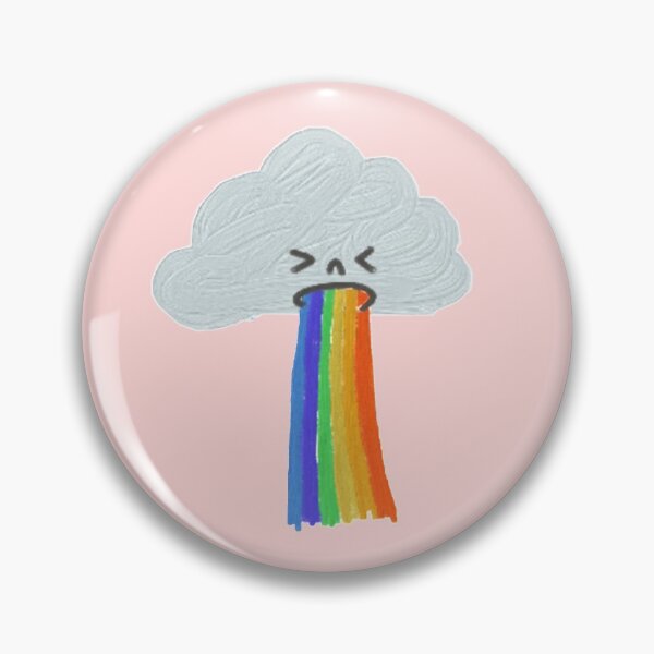 Item preview, Cloud puking Rainbow  designed and sold by VibinPoodle.