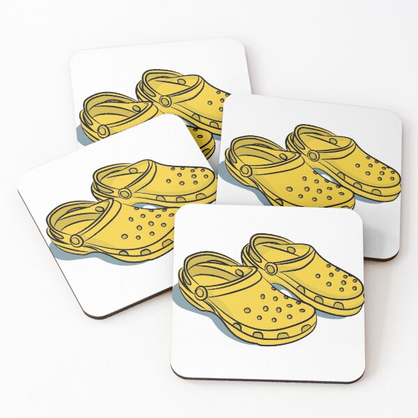 Item preview, Yellow Crocs Shoe designed and sold by the_ graphicsgal.