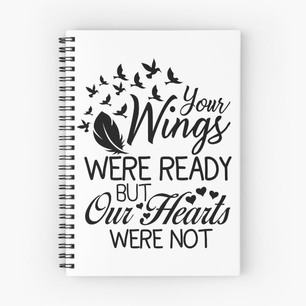 Item preview, your wings were ready but our hearts were not designed and sold by PUNCH ME IN SHOP.
