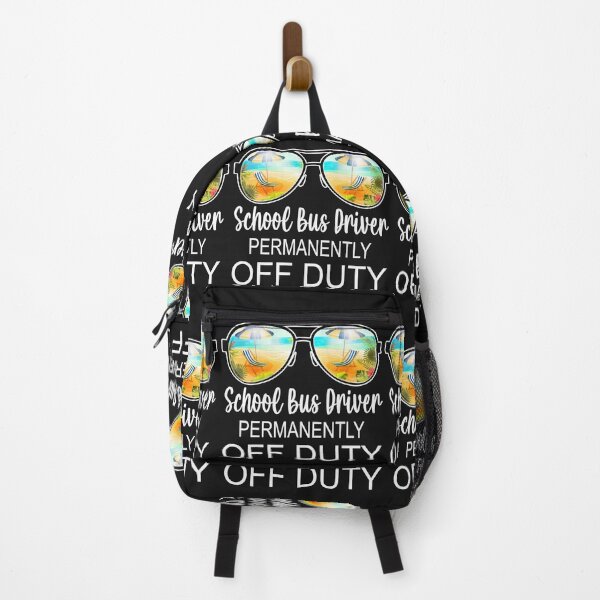 Item preview, School Bus Driver Permanently Off Duty designed and sold by SpecialGift79.
