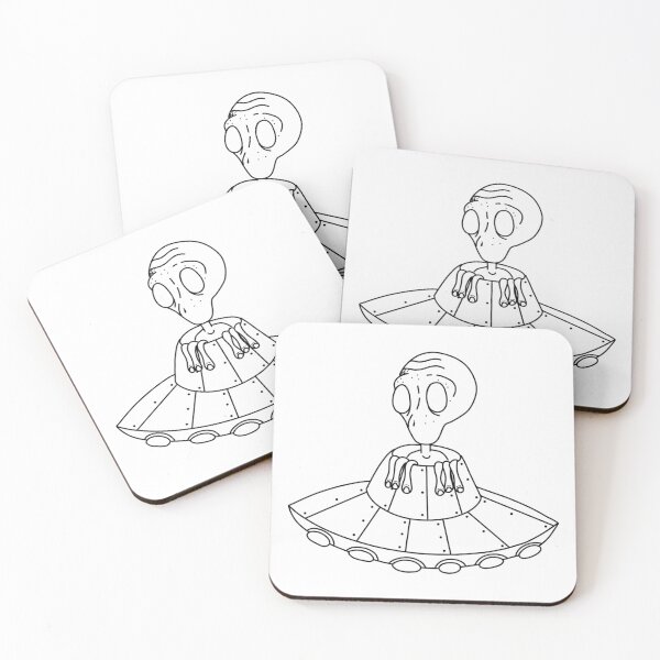 Item preview, Alien Outline designed and sold by Lisa Guenther.