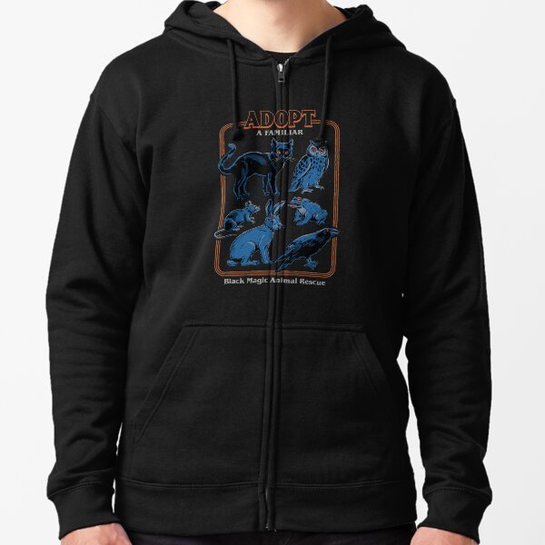 Adopt A Familiar Zipped Hoodie
