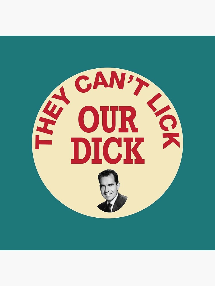 They Can T Lick Our Dick Vectorized Pin For Sale By Stockhuman Redbubble