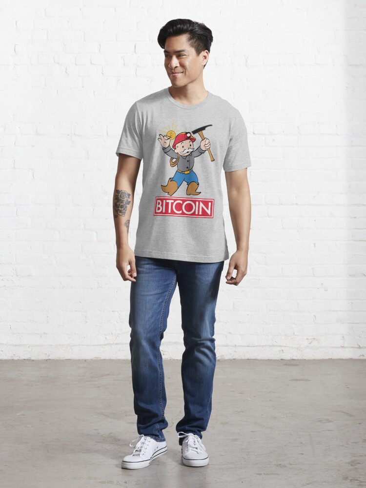 Alternate view of Bitcoin Essential T-Shirt