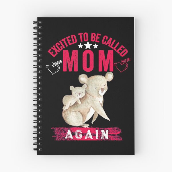 Item preview, EXCITED TO BE CALLED MOM AGAIN designed and sold by Hussain Shirts.