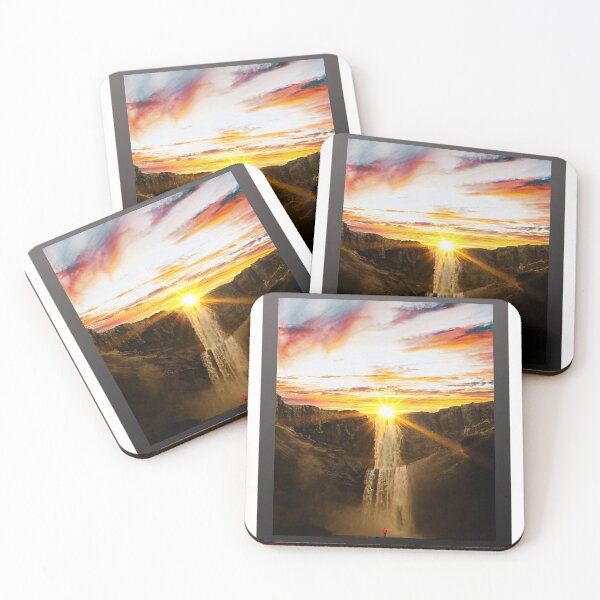 Item preview, Waterfall sunset designed and sold by Helen Enchanted Designs .
