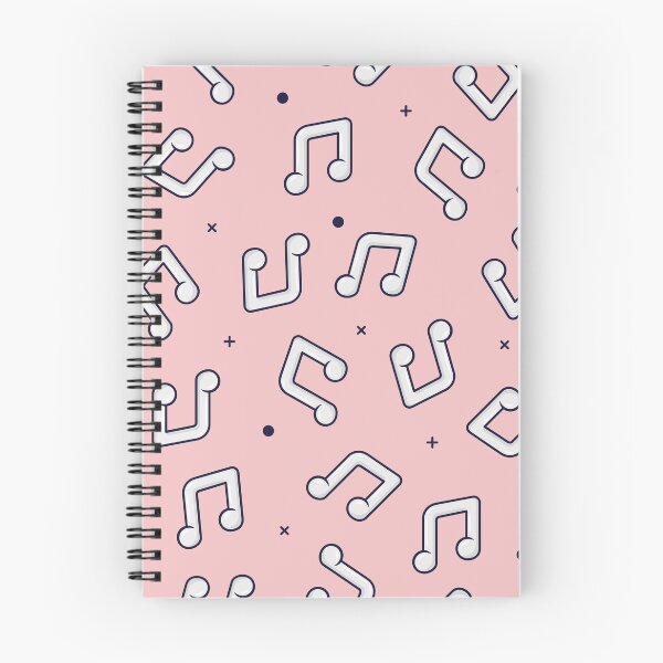 Item preview, Music Notes Pattern | Beam Note Pattern | Music Lover | Baby Pink designed and sold by Minimalwiz.