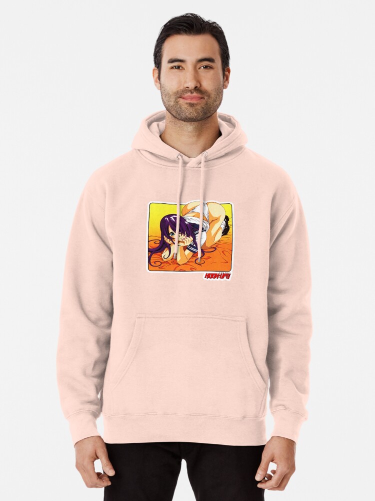 THE SEXY SKATEBOARD WAIFU ANIME GIRL LOVES TO POSE ON THE BED LIKE A GIRL  YOU WOULD HOOK UPS SHIRT AND STICKER | Pullover Hoodie