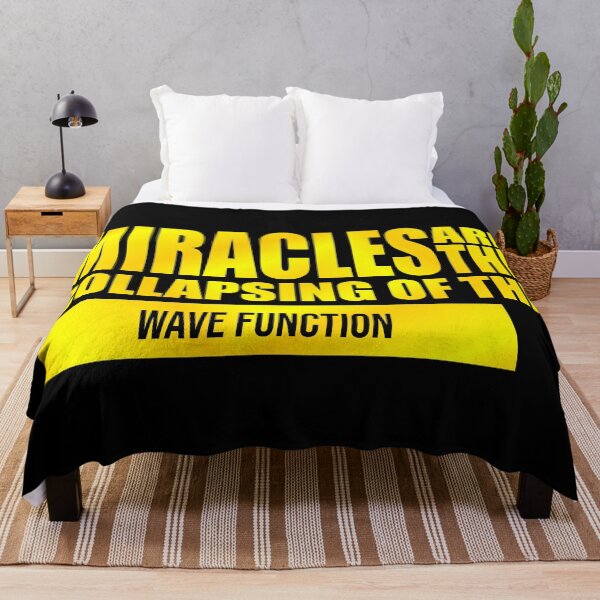 Item preview, miracles are the collapsing of the wave function designed and sold by PUNCH ME IN SHOP.
