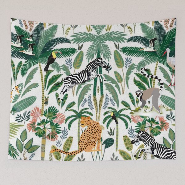 Item preview, Jungle Pattern Illustration  designed and sold by MarcSabuncu.