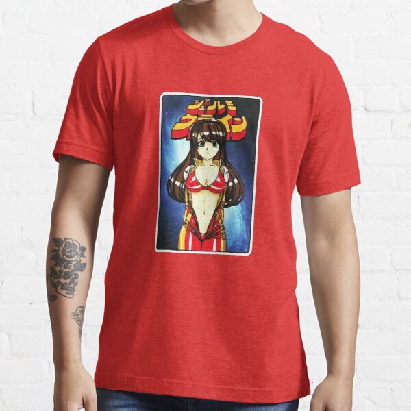 THE VINTAGE SKATEBOARD ANIME SEXY JAPANESE GIRL HOOK UPS SHIRT AND