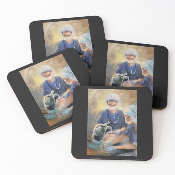 Item preview, Anesthesiologist anesthesia art gift nurse poster designed and sold by EdmundJWende.