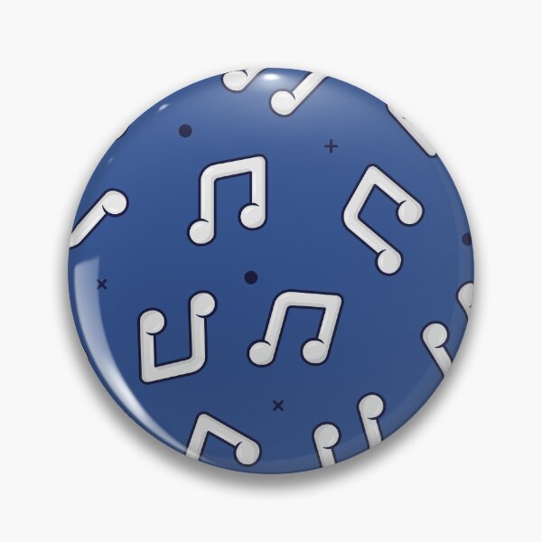 Item preview, Music Notes Pattern | Beam Note Pattern | Music Lover | YInMn Blue designed and sold by Minimalwiz.
