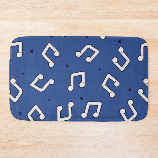 Item preview, Music Notes Pattern | Beam Note Pattern | Music Lover | YInMn Blue designed and sold by Minimalwiz.